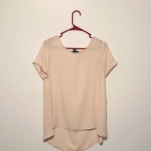 Tan formal top